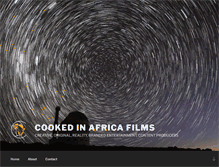 Tablet Screenshot of cookedinafrica.co.za